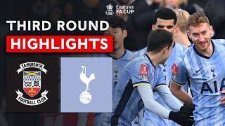 Spirited Tamworth Take Spurs to ET! | Tamworth 0-3 Tottenham Hotspur | Emirates FA Cup 2024-25