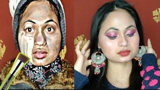 MakeupTransformation| Black beauty | Jyoti Rawat | Rishikesh