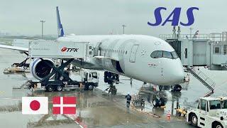 SAS A350 Economy Class | TOKYO to COPENHAGEN | Full Flight Experience