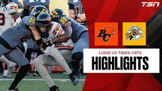 BC Lions vs. Hamilton Tiger-Cats  HIGHLIGHTS | CFL Week 5