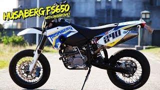 Husaberg FS650 with Akrapovic!