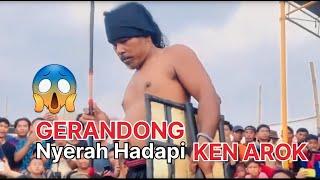 GERANDONG dibuat Nyerah Oleh KEN AROK || Peresean Tradisi Budaya Sasak Lombok