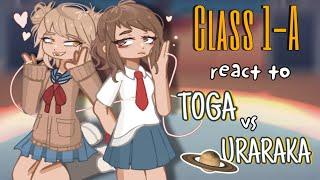 Class 1-A react to Toga vs Ochaco || Togachako || Mha-Bnha || Gacha life 2 || by Faye