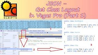 JSON - Get Class Layout in VEGAS Pro - Part 1