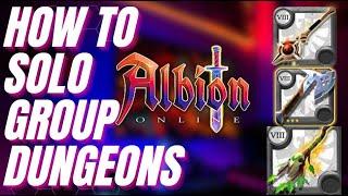 How to solo group dungeons Albion 2024