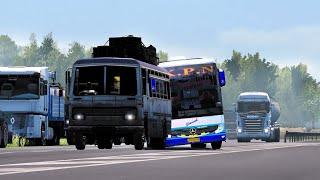 Driving a Bus after Drunk | KPN Bus Drunken Drive | ETS2 | Thrill drive(just for fun)