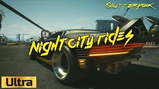 Driving the Quadra turbo-R vTech  - Cyberpunk 2077 rides spotlight - No commentary (Binaural sounds)