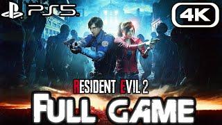RESIDENT EVIL 2 REMASTERED PS5 Gameplay Walkthrough FULL GAME (4K 60FPS RAY TRACING) No Commentary