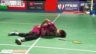 He Ji Ting/Ren Xiang Yu (CHN) vs Kang Seo (KOR) | French Open 2023  QF