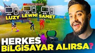 BÜTÜN EKİP BİLGİSAYAR ALDI! TABLET OYUNCULARI EMÜLATÖRE GEÇERSE! PUBG Mobile