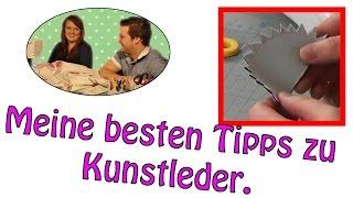 Meine besten Tipps zum Thema Kunstleder | Nähtipps für Nähanfänger