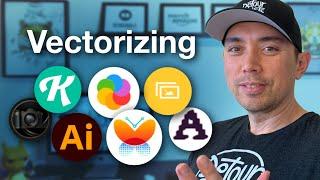Vectorizer AI Options! The BEST FREE alternatives for Print on Demand?!