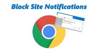 How To Block Website Notifications In Google Chrome