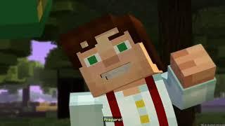 " Team on three.. one two three, TEAM! " | Minecraft story mode