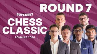 RECAP | Superbet Chess Classic 2024: Round 7 | #GrandChessTour