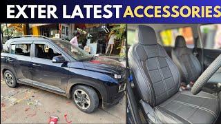 HYUNDAI EXTER ACCESSORIES | ROOF RAILS | SPOILER | DOOR VISOR | SEAT COVERS | STEERING COVER