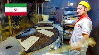 This Baker Works Like a Machine! | Iranian Bread