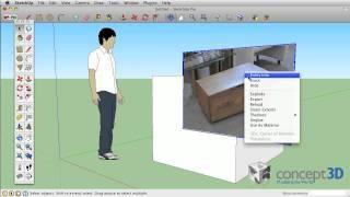 SketchUp Tips and Tricks: Image, Texture, Matched Photo Import Options