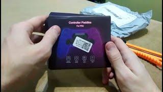 Unboxing-обзор Controller paddles for PS4 (Китайские лопатки\лепестки для Dualshock 4)