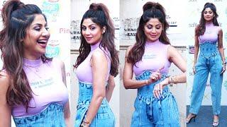 Shilpa Shetty In Full Masti Mood On Set Of Her New Fitness Show | Shape Of You | Filmy Mirchi