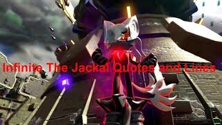 Quotes And Lines By Infinite The Jackal | Sonic Forces
