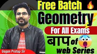 Geometry Complete video by Gagan Pratap Sir | Crack SSC Exams | SSC CGL / CHSL / MTS / Railway