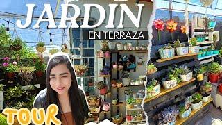 TOUR POR MI JARDÍN EN LA AZOTEA // Decore Reusando (Melisa zujey)