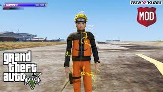 GTA 5 Naruto Uzumaki Script Mod || How To Install Naruto Uzumaki Script Mod In GTA 5 PC