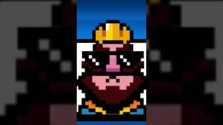 Clash Royale Pixel King Laugh #clashroyale #heheheha #generalhack #funny