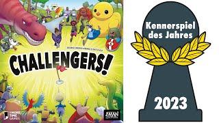 Kennerspiel des Jahres 2023: „Challengers!“