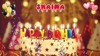 Shaina Birthday Song – Happy Birthday to You