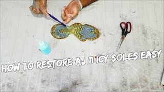 How To Restore Air Jordan 11 Icy Soles EASILY