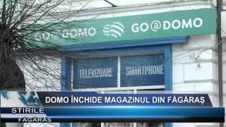 Domo inchide magazinul din Fagaras