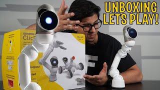 Unboxing ClicBot - The First Living Dancing Robot Modular STEM Kit!