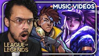 Anime Fan Reacts to League of Legends Music Videos