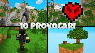 10 Provocari pe care Trebuie sa le Incerci Macar o Data in Minecraft!