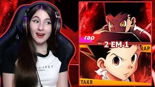 REACT 2 EM 1 Rap do Gon (Hunter x Hunter) Takeru e 7minutoz