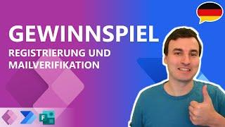 Für GEWINNSPIEL 🪅: Mailadresse verifizieren mit POWER AUTOMATE und dem HTTP REQUEST trigger!