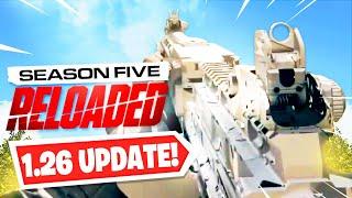 Modern Warfare Season 5 Reloaded Patch Notes 1.26 Update | Downloadable Size, Sniper Nerf COD MW