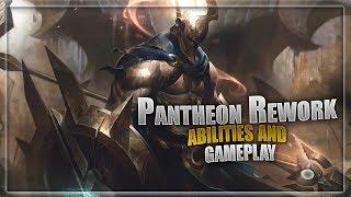 Pantheon Rework! ( He is better than he was, better late game ) ABILITIES + GAMEPLAY