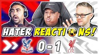 Liverpool RIVALS & HATERS FRUSTRATED  Reaction to Crystal Palace 0-1 Liverpool | Premier League