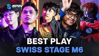 TOP 15 PLAYS SWISS STAGE M6 WORLD CHAMPIONSHIP! TS HIKO, TLID AERON MANIAC!