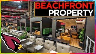 Arizona Cardinals debut "Casitas": NFL field level living rooms