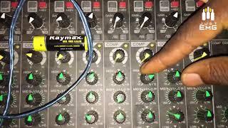 How to operate the Mixer, Equalizer and Amplifier