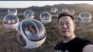 Elon Musk's First Prototype of Flying Tesla Car SHOCKED The World