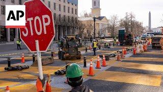 Watch as ‘Black Lives Matter’ painting near White House is dismantled