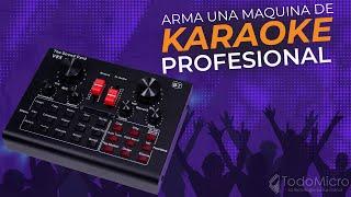 ¡Arma una máquina de Karaoke usando tu celular!