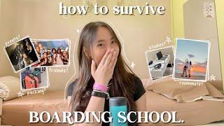 how to SURVIVE boarding school!! | tips & advice