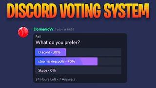 How to Make a Poll on Discord