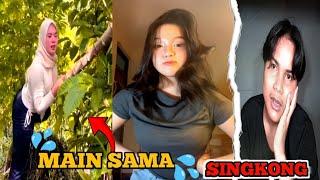 MAIN SAMA BATANG SINGKONG BIAR PUASS |reaction meme meresahkan #reaction #tiktok#viralvideo#douyin